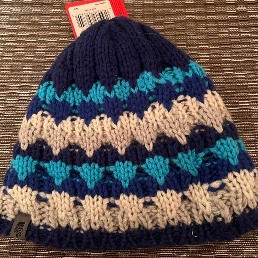 The North Face knit fleece lined winter hat
